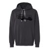 Unisex Garment-Dyed Lightweight Fleece Hooded Sweatshirt Thumbnail