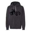 Unisex Garment-Dyed Lightweight Fleece Hooded Sweatshirt Thumbnail