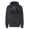 Unisex Garment-Dyed Lightweight Fleece Hooded Sweatshirt Thumbnail