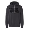 Unisex Garment-Dyed Lightweight Fleece Hooded Sweatshirt Thumbnail