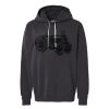 Unisex Garment-Dyed Lightweight Fleece Hooded Sweatshirt Thumbnail