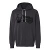 Unisex Garment-Dyed Lightweight Fleece Hooded Sweatshirt Thumbnail