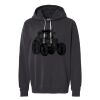 Unisex Garment-Dyed Lightweight Fleece Hooded Sweatshirt Thumbnail