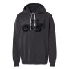 Unisex Garment-Dyed Lightweight Fleece Hooded Sweatshirt Thumbnail
