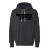 Unisex Garment-Dyed Lightweight Fleece Hooded Sweatshirt Thumbnail