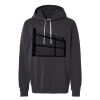 Unisex Garment-Dyed Lightweight Fleece Hooded Sweatshirt Thumbnail