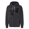 Unisex Garment-Dyed Lightweight Fleece Hooded Sweatshirt Thumbnail