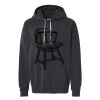 Unisex Garment-Dyed Lightweight Fleece Hooded Sweatshirt Thumbnail