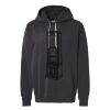 Unisex Garment-Dyed Lightweight Fleece Hooded Sweatshirt Thumbnail