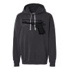 Unisex Garment-Dyed Lightweight Fleece Hooded Sweatshirt Thumbnail