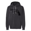 Unisex Garment-Dyed Lightweight Fleece Hooded Sweatshirt Thumbnail
