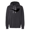 Unisex Garment-Dyed Lightweight Fleece Hooded Sweatshirt Thumbnail