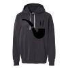 Unisex Garment-Dyed Lightweight Fleece Hooded Sweatshirt Thumbnail