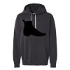 Unisex Garment-Dyed Lightweight Fleece Hooded Sweatshirt Thumbnail