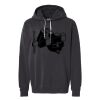Unisex Garment-Dyed Lightweight Fleece Hooded Sweatshirt Thumbnail