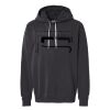 Unisex Garment-Dyed Lightweight Fleece Hooded Sweatshirt Thumbnail