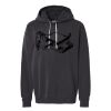 Unisex Garment-Dyed Lightweight Fleece Hooded Sweatshirt Thumbnail