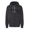Unisex Garment-Dyed Lightweight Fleece Hooded Sweatshirt Thumbnail