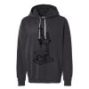 Unisex Garment-Dyed Lightweight Fleece Hooded Sweatshirt Thumbnail