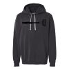 Unisex Garment-Dyed Lightweight Fleece Hooded Sweatshirt Thumbnail