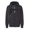 Unisex Garment-Dyed Lightweight Fleece Hooded Sweatshirt Thumbnail