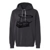 Unisex Garment-Dyed Lightweight Fleece Hooded Sweatshirt Thumbnail