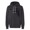 Unisex Garment-Dyed Lightweight Fleece Hooded Sweatshirt Thumbnail
