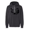 Unisex Garment-Dyed Lightweight Fleece Hooded Sweatshirt Thumbnail