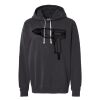 Unisex Garment-Dyed Lightweight Fleece Hooded Sweatshirt Thumbnail