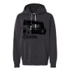 Unisex Garment-Dyed Lightweight Fleece Hooded Sweatshirt Thumbnail