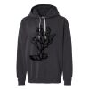 Unisex Garment-Dyed Lightweight Fleece Hooded Sweatshirt Thumbnail