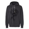Unisex Garment-Dyed Lightweight Fleece Hooded Sweatshirt Thumbnail