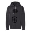 Unisex Garment-Dyed Lightweight Fleece Hooded Sweatshirt Thumbnail