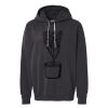 Unisex Garment-Dyed Lightweight Fleece Hooded Sweatshirt Thumbnail
