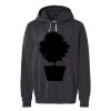 Unisex Garment-Dyed Lightweight Fleece Hooded Sweatshirt Thumbnail