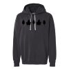 Unisex Garment-Dyed Lightweight Fleece Hooded Sweatshirt Thumbnail