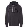 Unisex Garment-Dyed Lightweight Fleece Hooded Sweatshirt Thumbnail