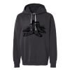 Unisex Garment-Dyed Lightweight Fleece Hooded Sweatshirt Thumbnail