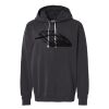 Unisex Garment-Dyed Lightweight Fleece Hooded Sweatshirt Thumbnail