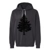 Unisex Garment-Dyed Lightweight Fleece Hooded Sweatshirt Thumbnail