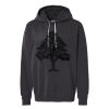 Unisex Garment-Dyed Lightweight Fleece Hooded Sweatshirt Thumbnail