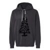 Unisex Garment-Dyed Lightweight Fleece Hooded Sweatshirt Thumbnail