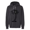 Unisex Garment-Dyed Lightweight Fleece Hooded Sweatshirt Thumbnail