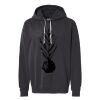 Unisex Garment-Dyed Lightweight Fleece Hooded Sweatshirt Thumbnail