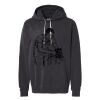Unisex Garment-Dyed Lightweight Fleece Hooded Sweatshirt Thumbnail