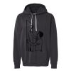 Unisex Garment-Dyed Lightweight Fleece Hooded Sweatshirt Thumbnail