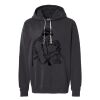 Unisex Garment-Dyed Lightweight Fleece Hooded Sweatshirt Thumbnail