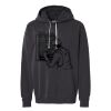 Unisex Garment-Dyed Lightweight Fleece Hooded Sweatshirt Thumbnail