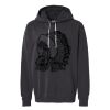 Unisex Garment-Dyed Lightweight Fleece Hooded Sweatshirt Thumbnail