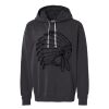 Unisex Garment-Dyed Lightweight Fleece Hooded Sweatshirt Thumbnail
